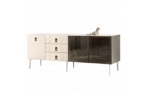 Комод для гостиной Богемия Фарфале (Bogemia Farfalle) БМКМ-5(Fa) [5][10]